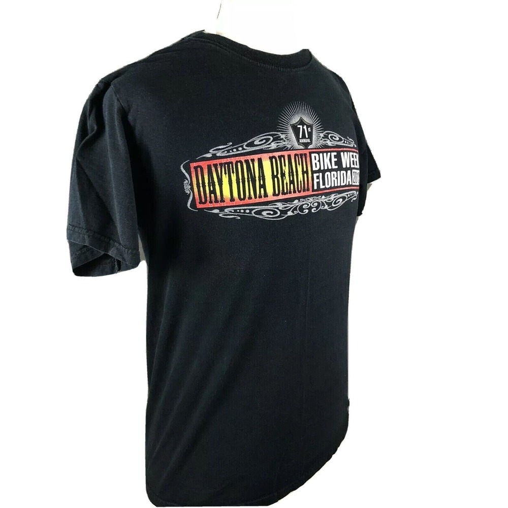 71st Daytona Beach Bike Week 2012 T-Shirt Size Medium Motorcycle Rally Florida - Picture 4 of 7